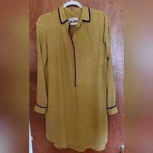 Loft button down shirt-dress